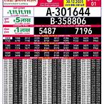 december lottery result